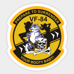 Tomcat Jolly Rogers Sticker